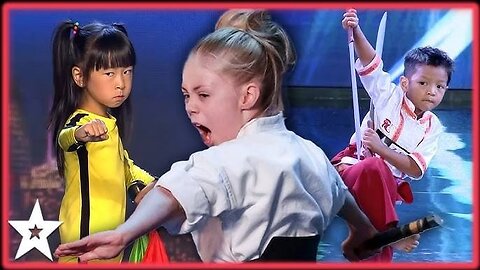 Karate Girl Gets A Surprise From Her Idol JACKIE CHAN on World's Got Talent | Kids Got Talent