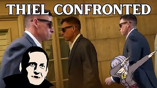Peter Thiel Confronted at Bilderberg