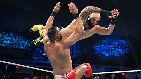 Ricochet vs. Jinder Mahal – Intercontinental Title Match: SmackDown, April 15, 2022 @wwefree