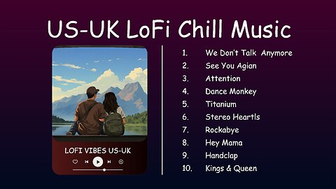 LoFi Chill Vibes – US/UK Edition 🎶