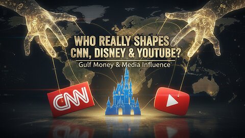 2025 - Who Really Shapes CNN, Disney, and YouTube? Gulf Money & Media Influence