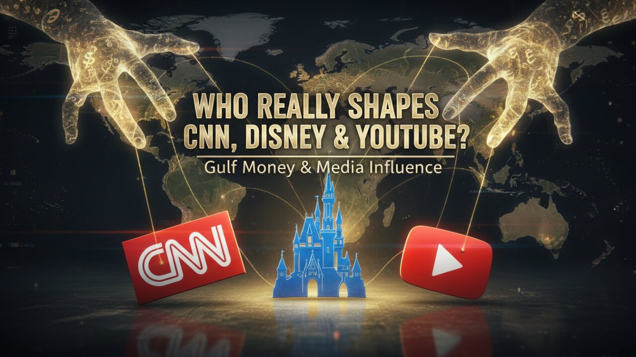 2025 - Who Really Shapes CNN, Disney, and YouTube? Gulf Money & Media Influence