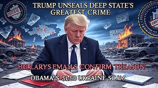 TRUMP'S DECLASS BOMBSHELL: Russia Hoax, Hillary's Emails & $1.8B Ukraine Scam Exposed! (RED OCTOBER Proof)