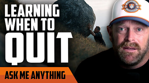 The Paradox of Choice, When to Call it Quits, and Living the Intentional Life | ASK ME ANYTHING