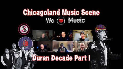 Duran Decade 🎤 Duran Duran Tribute & 80s Nostalgia (Pt 1) | Hogpod Chicago Music Scene Podcast