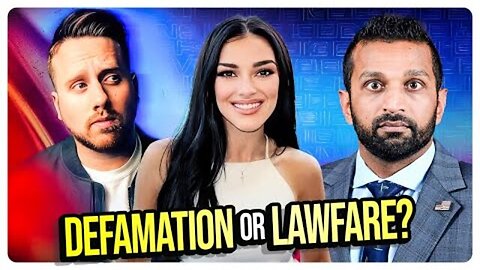 FBI Director Kash Patel's Girlfriend Alexis Wilkins SUES Commentator Elijah Schaeffer for DEFAMATI..