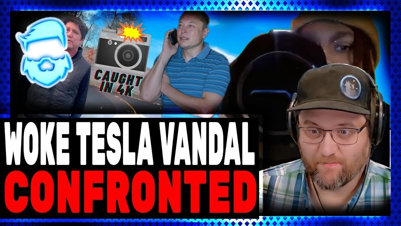 Tesla Vandal CONFRONTED Has Total MELTDOWN & BEGS Forgiveness After His Business Gets DESTROYED!