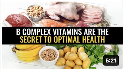 "Optimal Health: The Secret of B Complex Vitamins"
