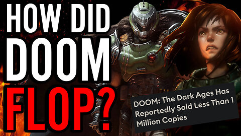 DOOM The Dark Ages FAILS To Hit 1M Sales?! Thomas Mahler SAVAGES The AAA Video Games Industry!!