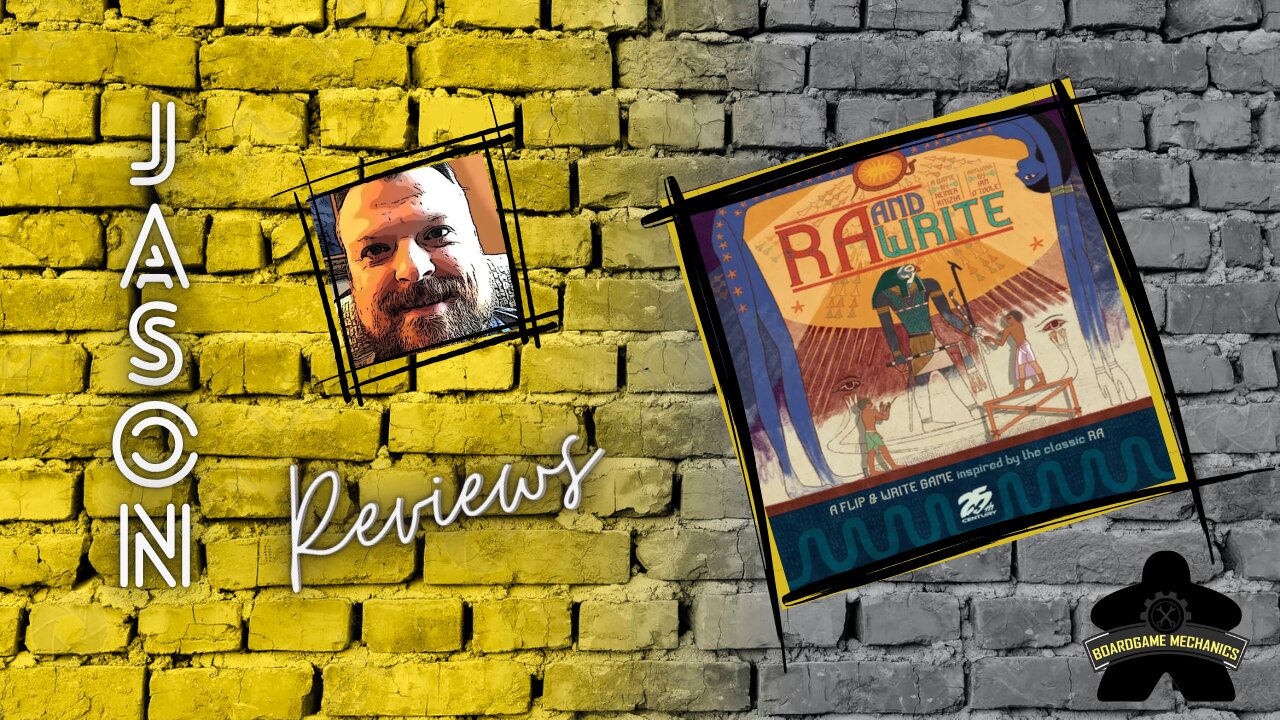 The Boardgame Mechanics Review RA and Write