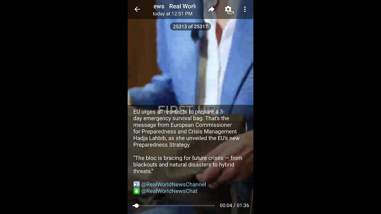 News Shorts: EU 3 Day Prep Bag