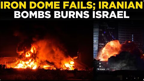 🔴LIVE: Iron Dome FAILS as Iran Launches First Daylight Attack | Israel vs Iran War | Trump🔴