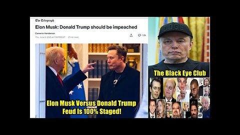 Elon Musk Versus Donald Trump Feud Is 100% Staged!