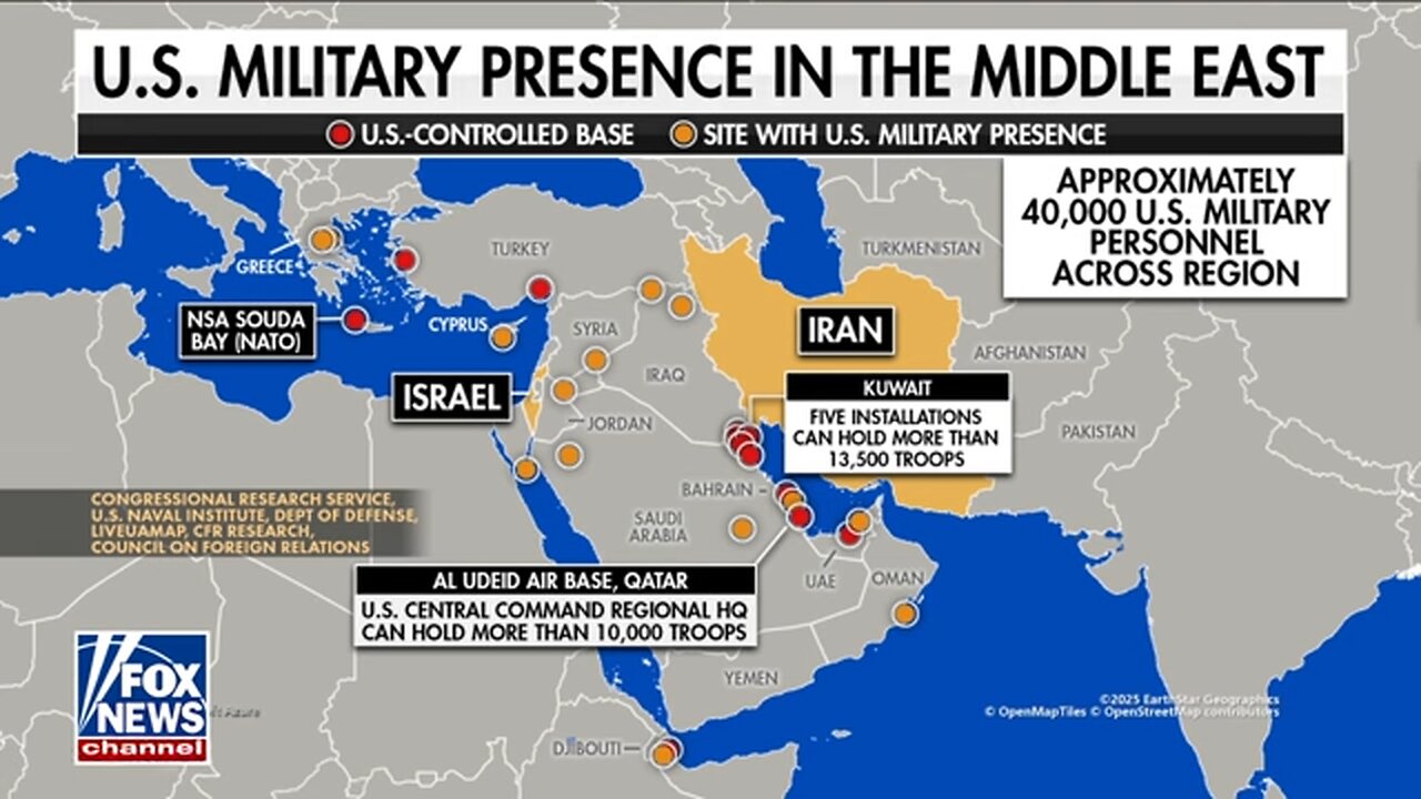 BREAKING: Trump huddles with national security team after Iran missile strike injures 20
