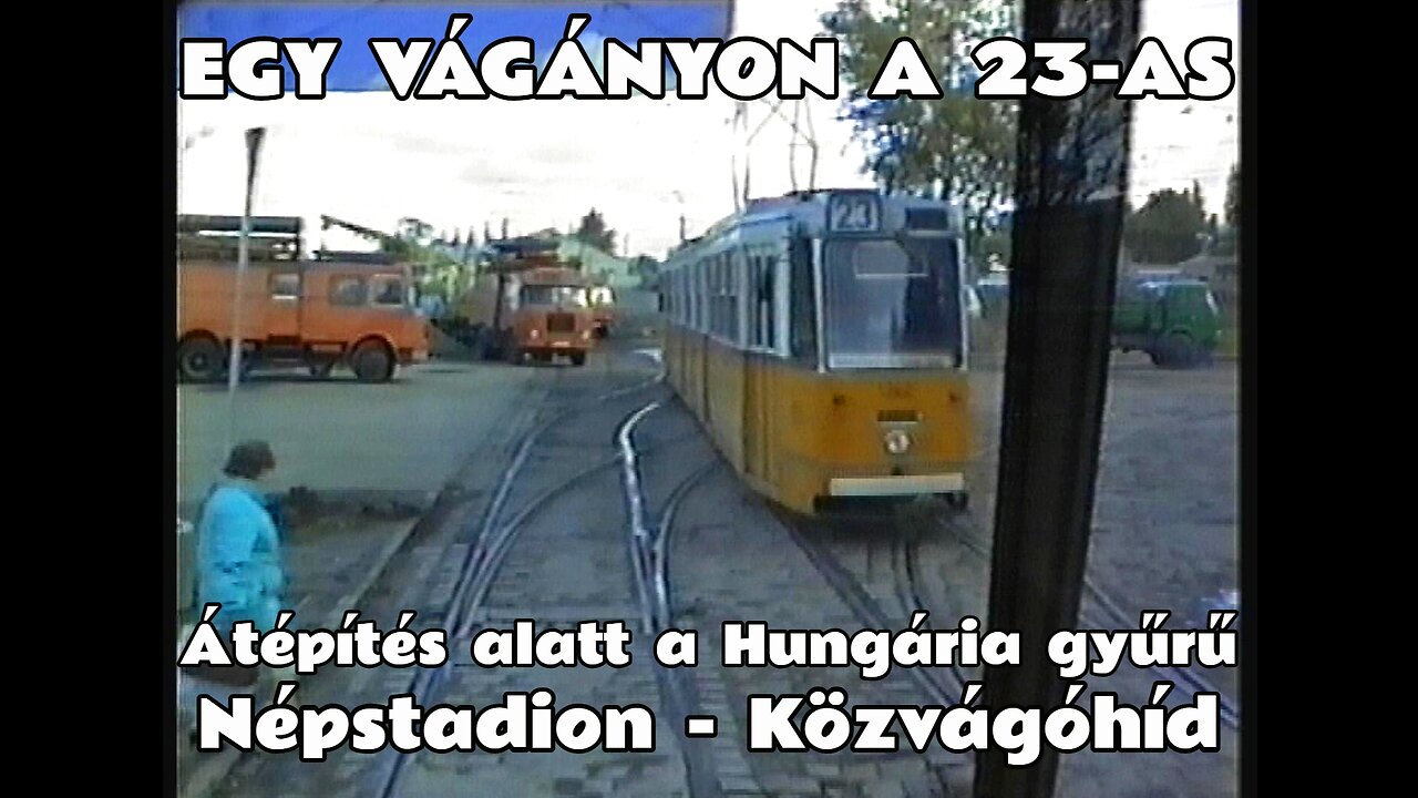 1994.10.27. Átépülőben a Hungária és a Könyves Kálmán körút a Népstadion és a Közvágóhíd között