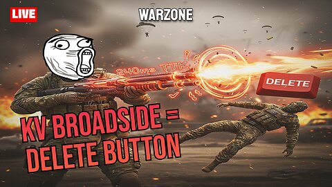 KV Broadside = DELETE Button (Broken Shotgun??)