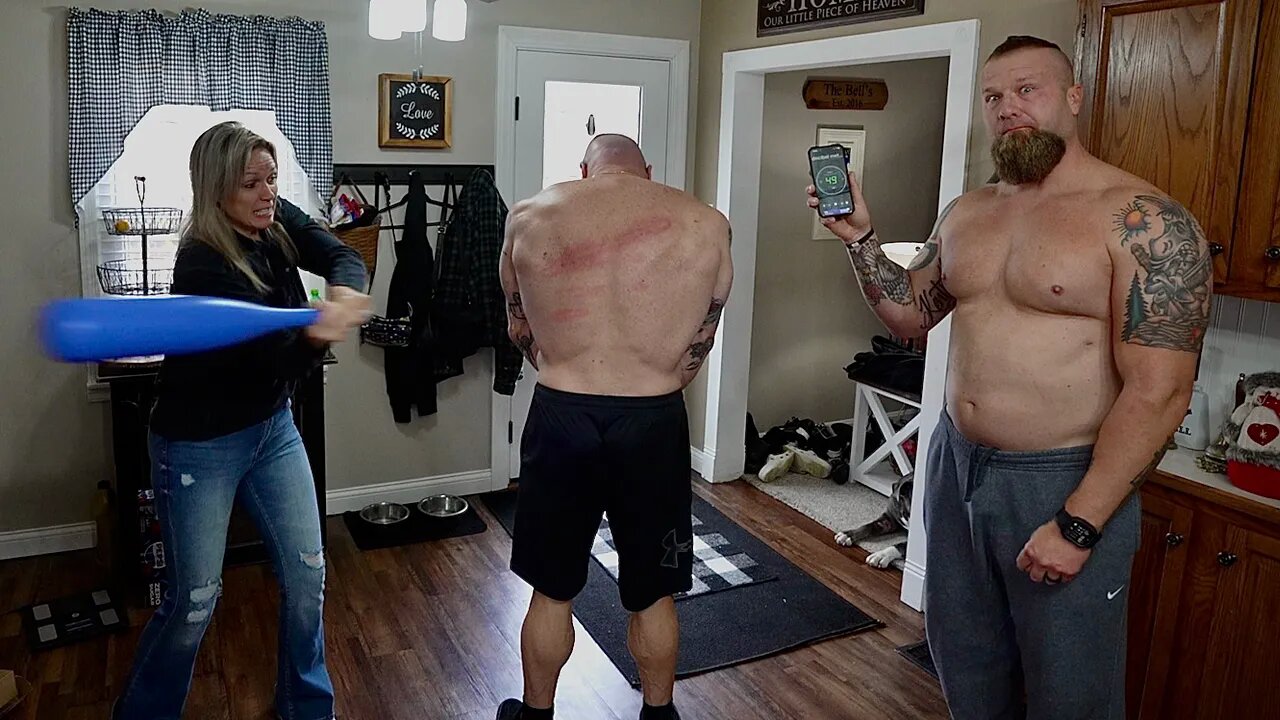 Loudest Swing Wins Pain Test!!!