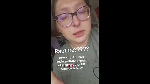 Absurd people who believe the rapture is happening tomorrow