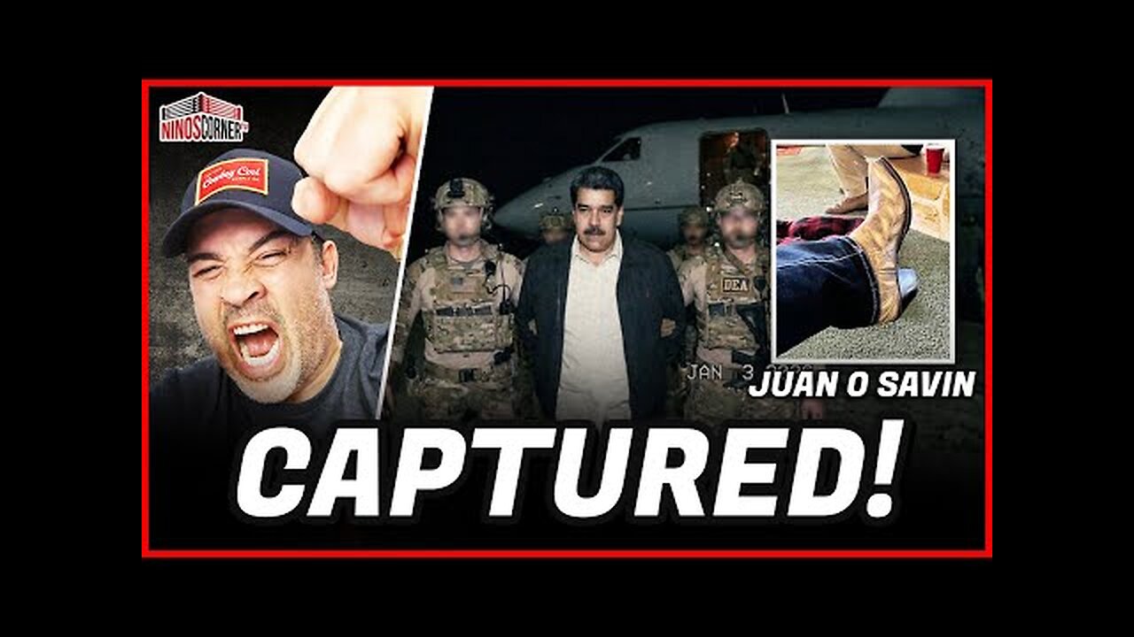 Juan O Savin & David Nino: Maduro Captured! Iran Government Falls! 2020 Is Not Over Yet!