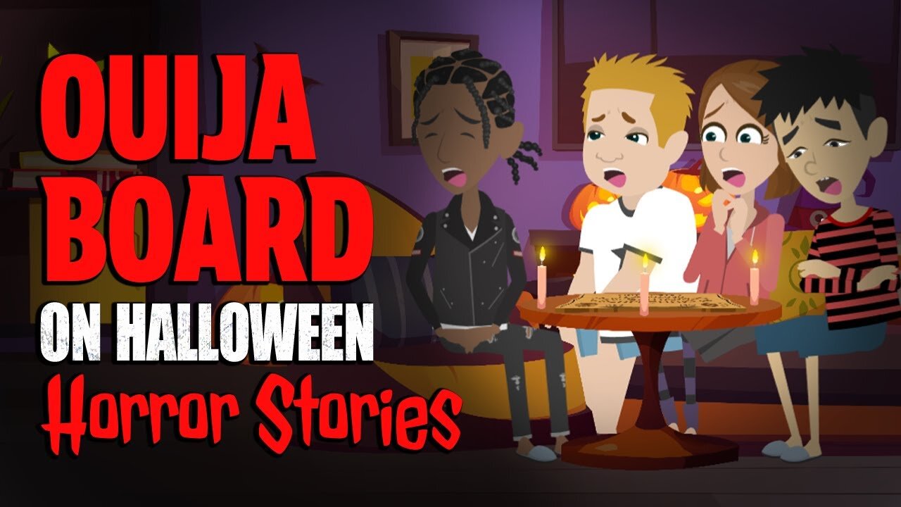 Playing Oujia Board on Halloween night, we encounter this strange phenomenon (Horror Story Animated)