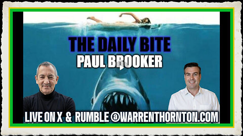 LETS TALK CRYPTO - THE DAILY BITES WITH WARREN THORNTON PAUL BROOKER