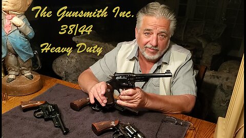Nelson Ford Discusses The Smith & Wesson 38/44 N Frame Revolver; The Heavy Duty, Registered Magnum