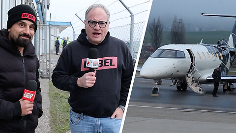 'Masters of the universe' arrive in Davos on private jets while lecturing public on climate change