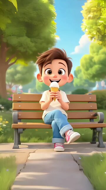 Eating ice cream restores my mood