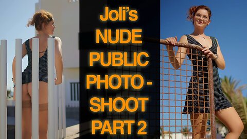 Joli’s Nude in Public | Magazine Photoshoot BTS (Part1) NSFW 2K HD