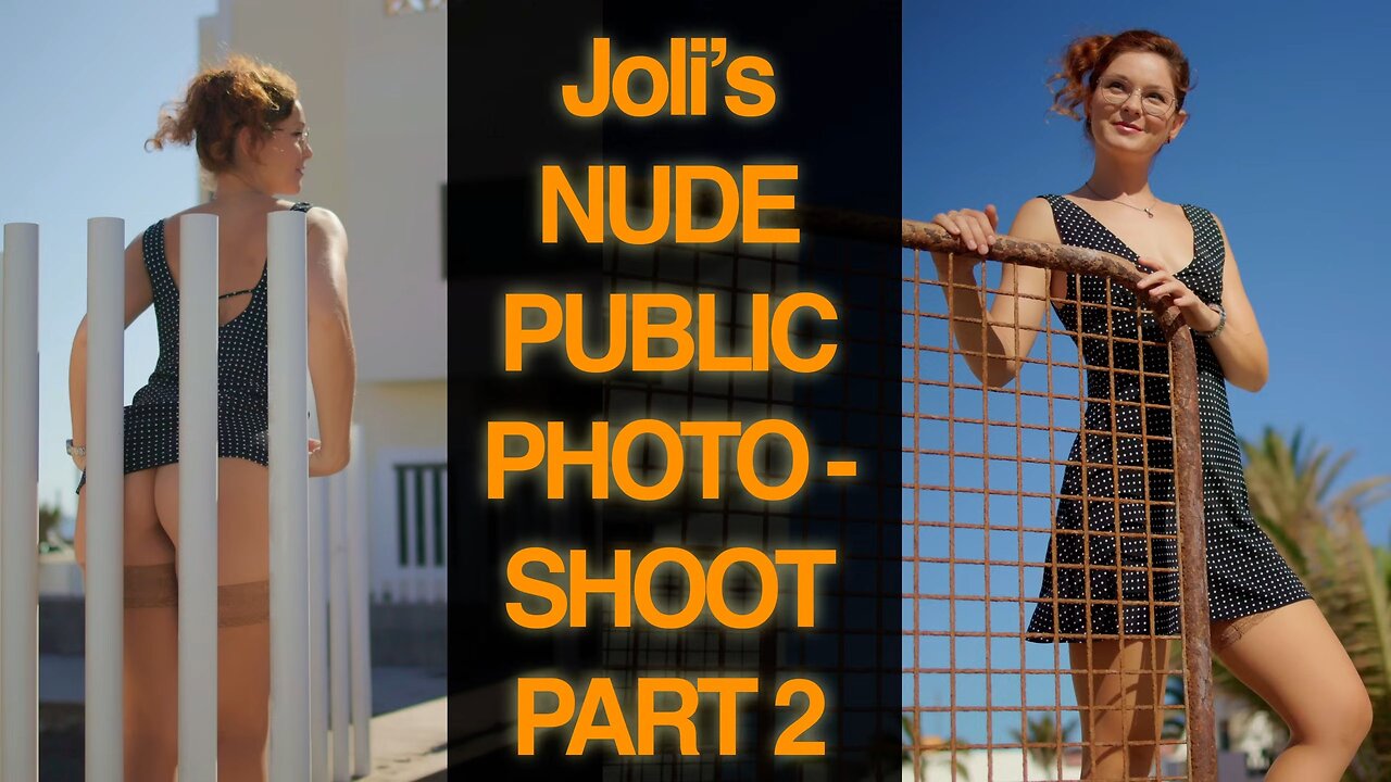 Joli’s Nude in Public | Magazine Photoshoot BTS (Part1) NSFW 2K HD