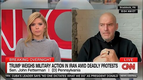 Sen Fetterman: I Absolutely Support Iran Strikes