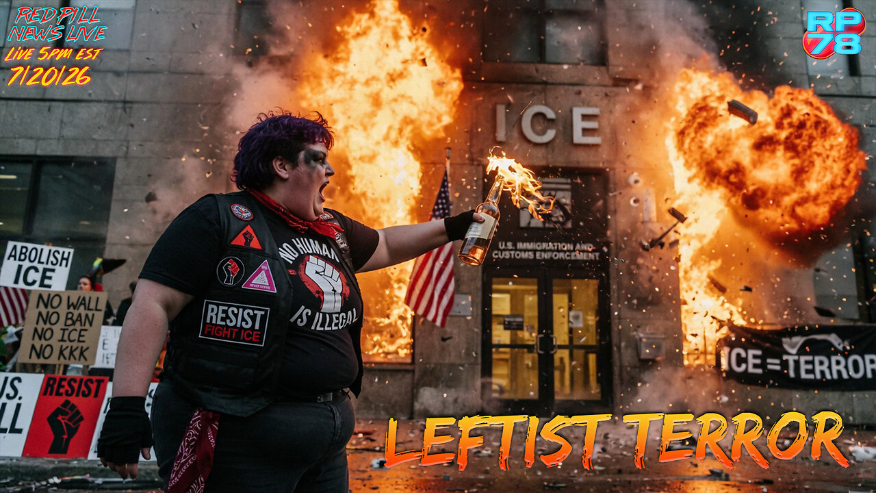 FBI Arrests NYC ICE Federal Building Bomber on Red Pill News Live