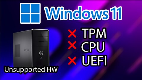 (2022) How to Install Windows 11 22H2 in Unsupported Hardware