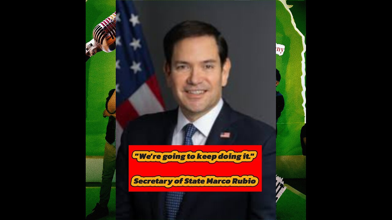 Secretary of State Marco Rubio says "we're going to keep doing it" after arrest of Columbia activist