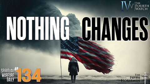 NOTHING CHANGES if WAR breaks out - Jesus calls us to walk, live and war for His Kingdom not ours