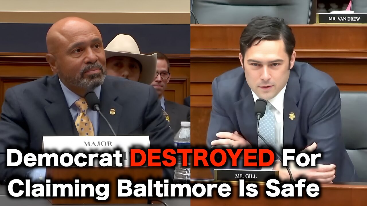 INSANE Democrat Claims Baltimore Is A SAFE CITY