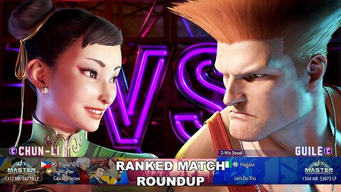 Kuya Kalbo SF6 Ranked Match Roundup. Chun Li Master Rank [Hori Fight Stick]