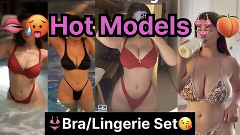 👙Bra/Bikni👙Set | New Lingerie Collection 💦 | Hot Sexy Models 🍑🥵 | Bra Girls 🍑👙