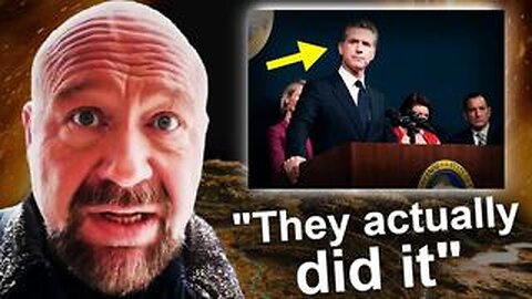 Insane! Alex Jones Just Exposed Everything About ‘Gavin Newsom’ and It Should Concern All of Us!