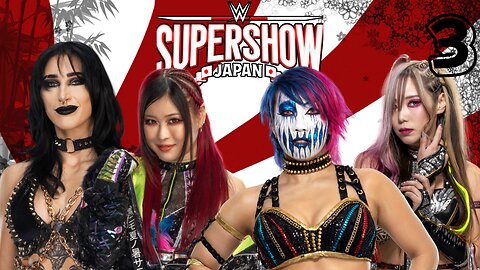 WWE 2K25 Supershow japan October 17th 2025 - Match 3: RHIO!