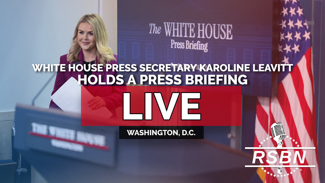 LIVE REPLAY: White House Press Secretary Karoline Leavitt Holds Press Briefing with James Brady - 12/11/25