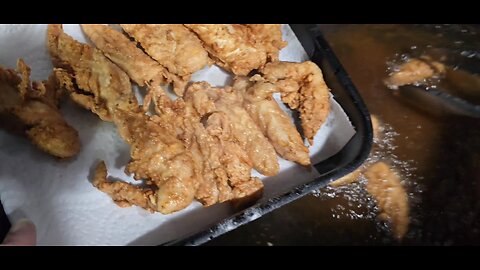 The Tunnell Take. #2103 Fried chicken on the discada!