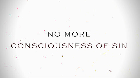 Do Not Push You Conscience Aside Because You Are In Sin