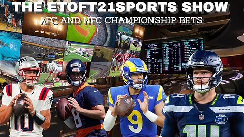 Winning NFL Championship Bets + Divisional Round Recap | Etoft21sports Show
