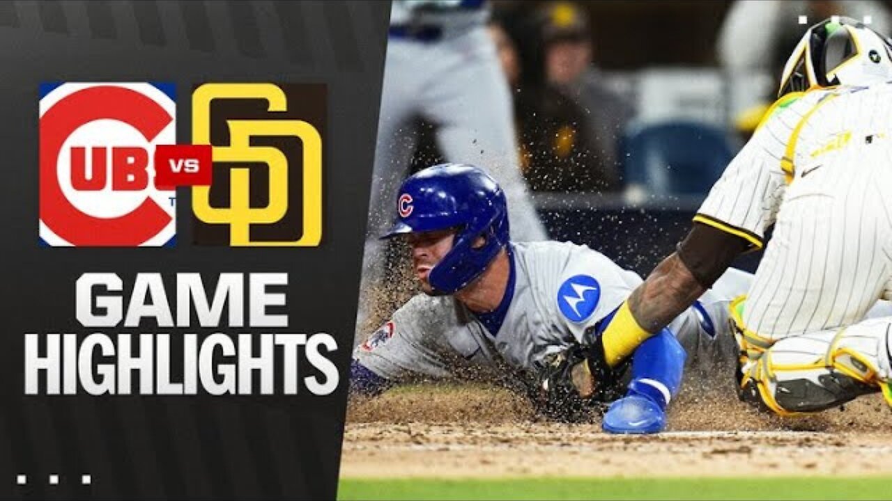 Cubs vs. Padres Game Highlights (4/15/25) | MLB Highlights