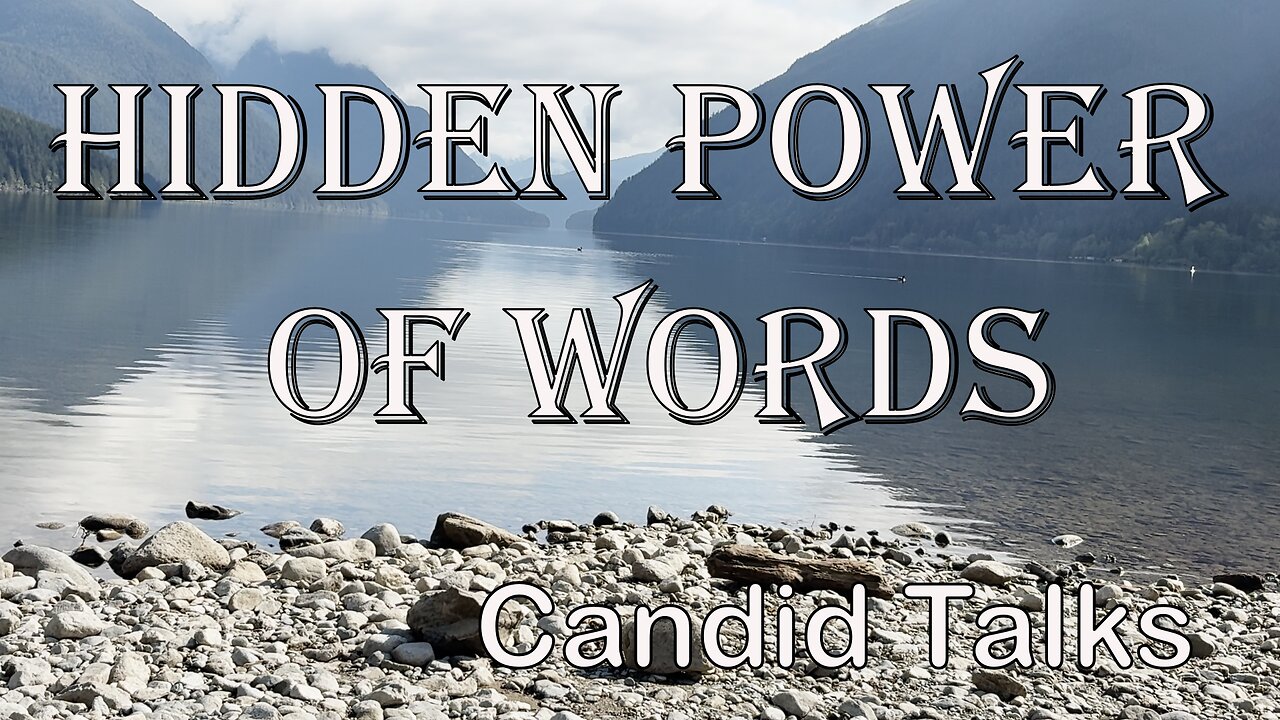 🌟 The Reclamation of Our Language | Candid Talks 012 | Hidden Power of Words #mindfulcommunication