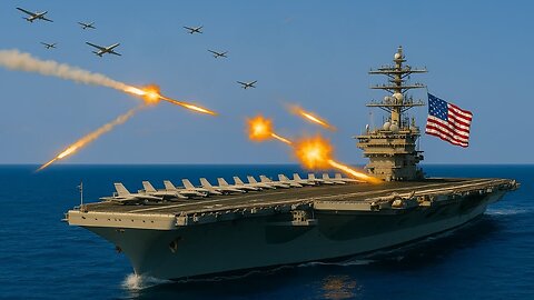Houthis TRIED to HIT U.S. Aircraft Carrier – WRONG SHIP...