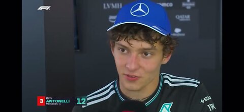 Post race interview for top 3