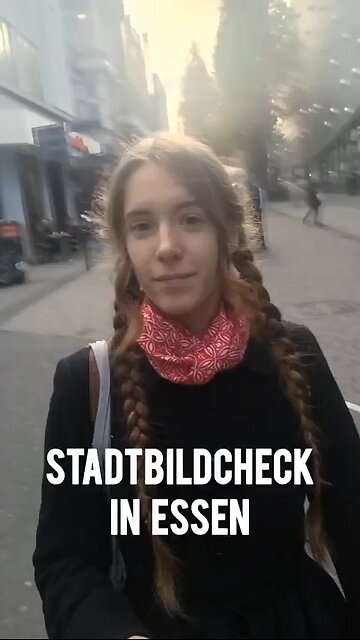 A girl shows a walk around her hometown of Essen, Germany.