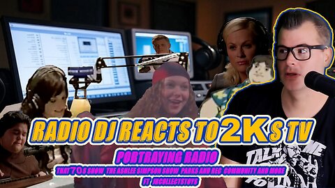 RADIO DJ REACTS to 2000s TV Shows Portraying Radio! | That 70s Show, Ashlee Simpson, Parks and More